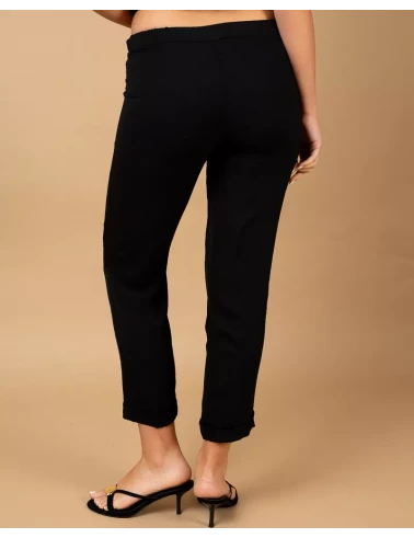 Pantalon revers fluide