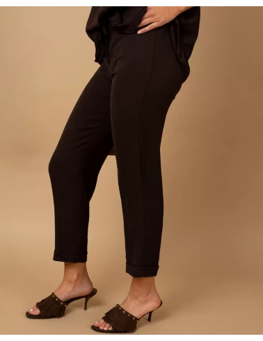 Pantalon revers fluide