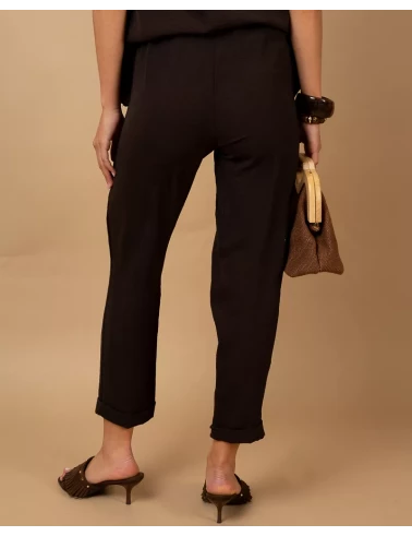 Pantalon revers fluide