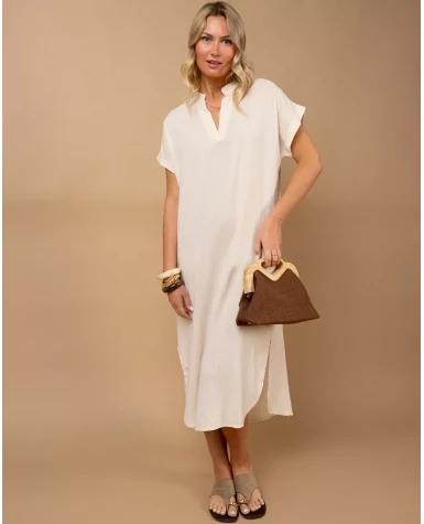 Robe longue lin