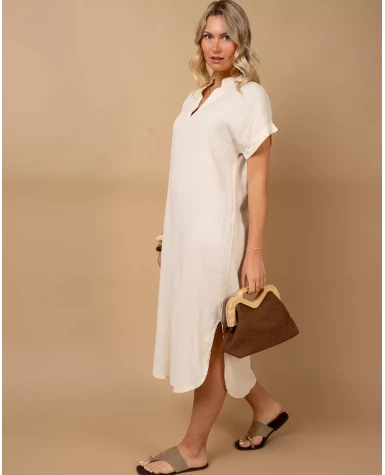 Robe longue lin
