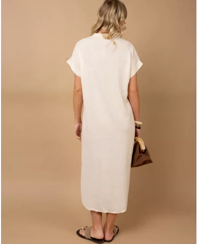 Robe longue lin