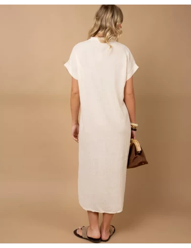 Robe longue lin