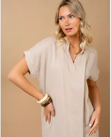 Robe longue lin