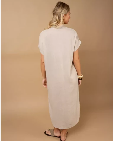 Robe longue lin