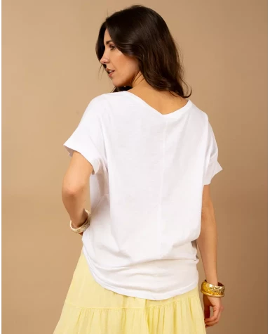T-Shirt Soleil brodé