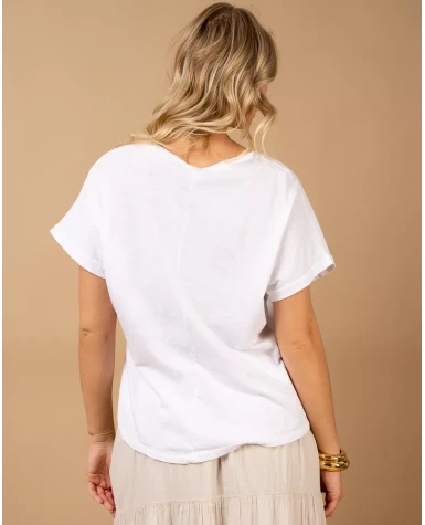 T-Shirt Soleil brodé