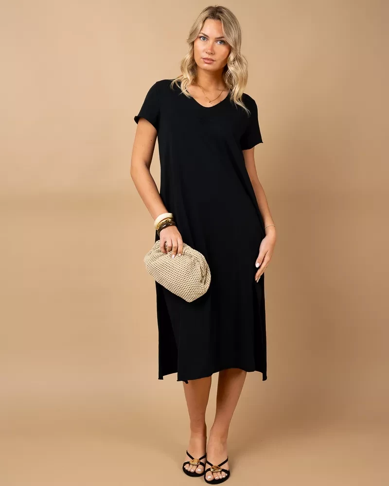 Robe longue palmier