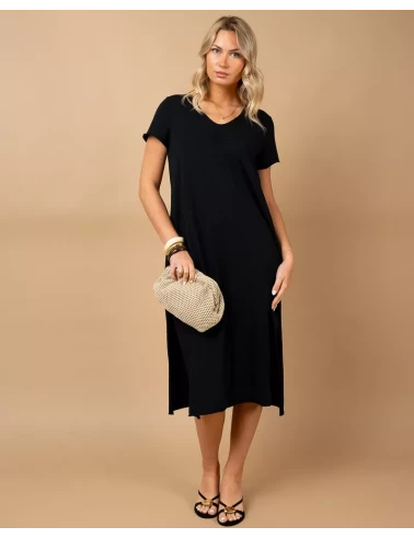 Robe longue palmier