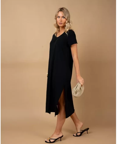 Robe longue palmier