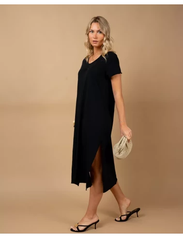 Robe longue palmier
