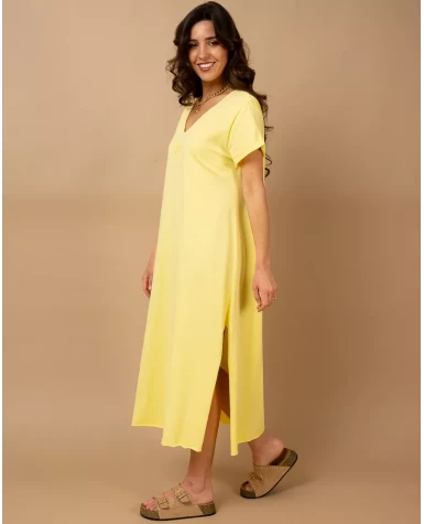 Robe longue palmier