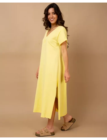 Robe longue palmier