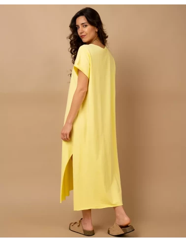 Robe longue palmier