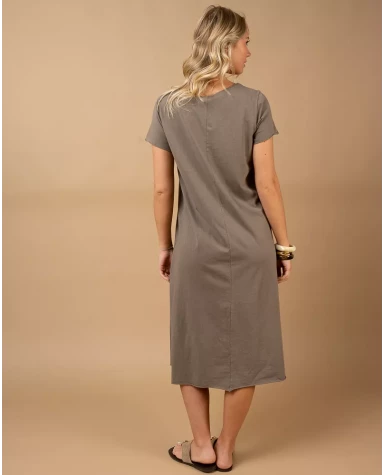 Robe longue palmier