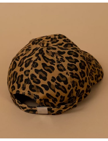 Casquette léopard